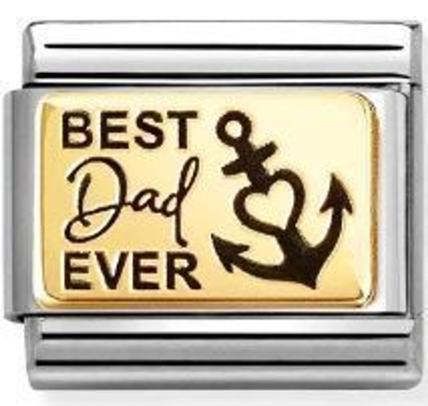 Nomination - Link 18K zawieszka złoto Best Dad Ever 030166 65.jpg